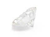 an image of a white diamond on a white surface