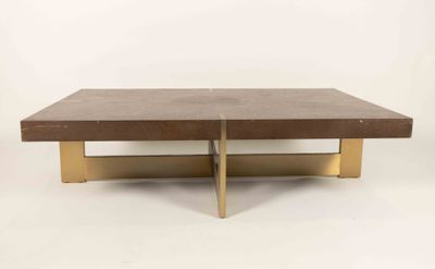 Jacques GRANGE Décorateur TABLE BASSE modèle "Grenelle", le …