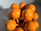 a bunch of oranges that are sitting on a table