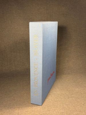 an image of a blue book sitting on top of a table