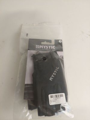 un sac en plastique contenant une paire de gants