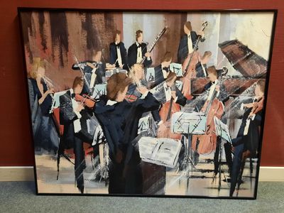 LEE REYNOLDS. XXème siècle. Orchestre.