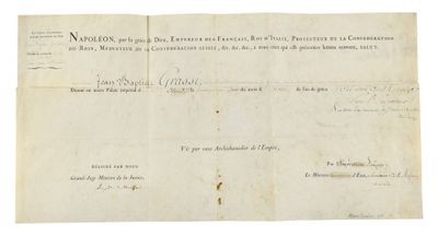 MARIE-LOUISE D’AUTRICHE. — [NAPOLÉON Ier].