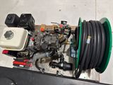 a picture of a bunch of hoses and a water pump