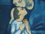 an image of a painting of a woman holding a child