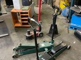 a garage with a lot of tools and tools on the floor