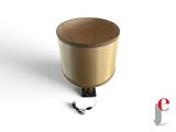 an image of a lamp that is on a table