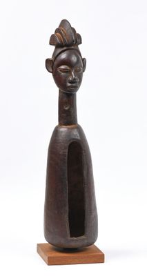 Tambour à fente, Yaka, République Démocratique du Congo