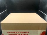 a box that is sitting in the back of a truck