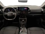 the interior of a car with a steering wheel, dashboard, and dash board