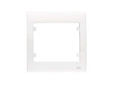 an image of a close up of a white wall plate on a white background