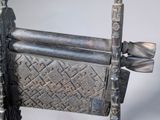 a metal object that is sitting on top of a table