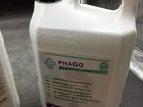a bottle of phago next to a bottle of phago