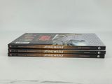 three star wars books stacked on top of each other on a table