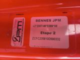 a close up of a label on a car ' s trunk