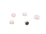 une photo d'un ensemble de boutons blancs et noirs