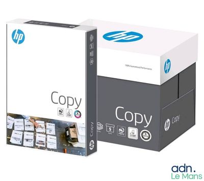 Papier pour photocopieuse HP, 8 x 11, blanc, 500 feuilles