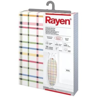 Table à repasser Rayen dans un coffret à motif écossais