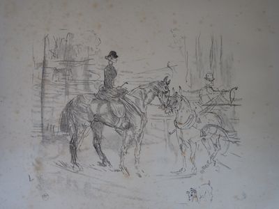 Henri de Toulouse-LAUTREC (1864-1901) d'après, Amazone et to…