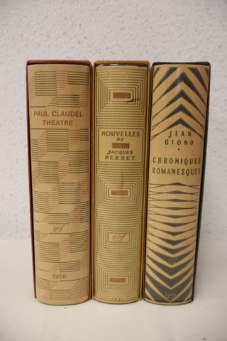Cartonnage NRF : Paul CLAUDEL : Théatre  . Jacques PERRET Nouvell...