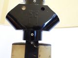 a lamp that is sitting on top of a table