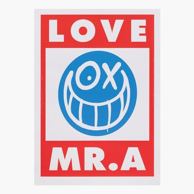 André Saraiva dit Mr André Love Mr. A Red Blue, 2023