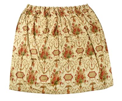 an image of a skirt with a floral pattern on it