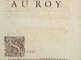 an old book with a picture of a man and a woman on it