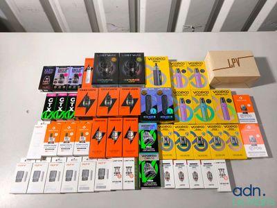 many different types of electronic devices on the table