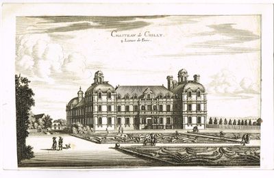 CHATEAUX XVIII° / Bel ensemble de 12 gravures du 18ème siècl…