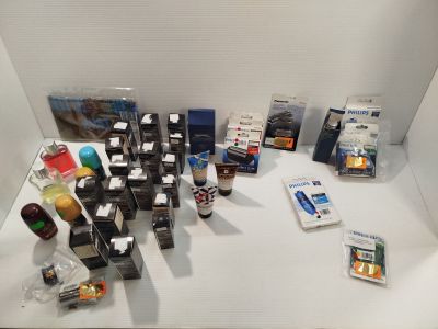 a lot of items that are sitting on a table