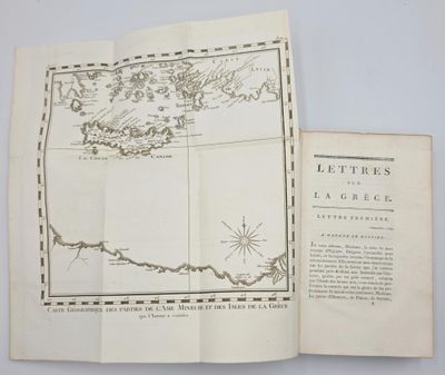 un vieux livre sur lequel figure une carte de l'île de Guernesey