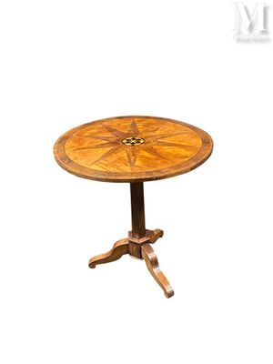 Table d'appoint ou guéridon tripode XIXème siècle