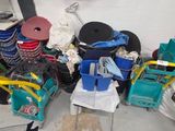 a pile of assorted tools and tools on the floor