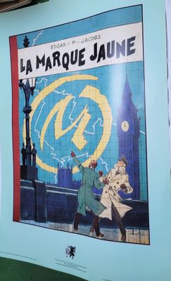 [BD] Lot d'affiche : Projet pour La Marque Jaune (70 x 50cm)… - Photo 1