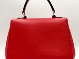 louis vuitton red epi leather handbag