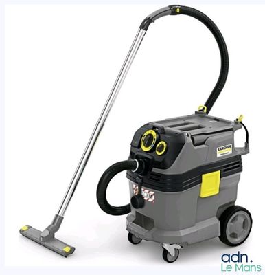 the vacuum cleanerer is clean and ready to use on the floor