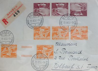 TIMBRE-POSTE - SUISSE S/L environ 25 FDC, Commémos, maj anné…