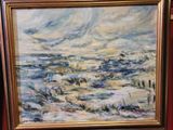 une photo d'une peinture exposée dans un musée