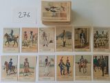 beaucoup de cartes sur lesquelles figurent des soldats