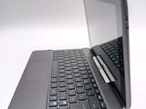 a close up of a laptop with a keyboard on it
