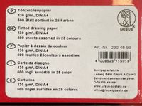 Demi-palette de papier à dessin de couleur format A4 , en l’… (photo 4)
