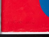 a picture of a picture of a red and blue circle