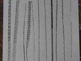 a piece of paper that has some writing on it
