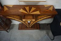 belle console de style Art déco - avec 1 tiroir - sculpture … (photo 3)
