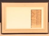 a picture of a picture of a piece of paper in a picture frame
