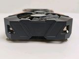 a close up of a video game card on a table