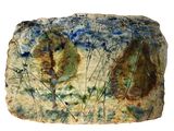 a picture of a piece of art that looks like a rock