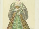 an image of a woman in a green dress
