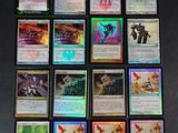 beaucoup de cartes sur la table